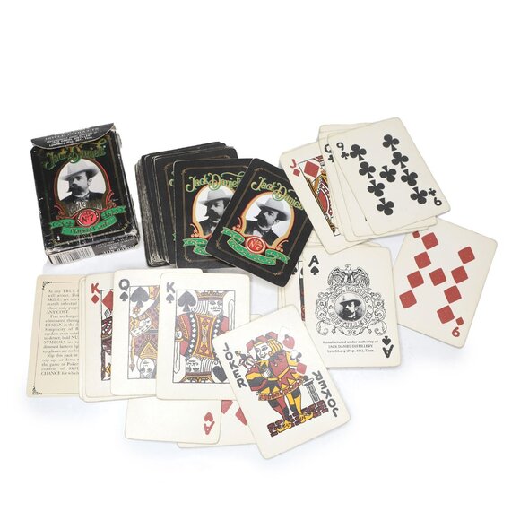 Jack Daniels 1994 Playing Cards  Retro Card Deck Poker Rummy Solitaire Gangster - Picture 2 of 13